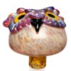 Shop Four Winds Flameworks - Owl Carb Cap - Amber Purple in australian