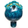 Shop Four Winds Flameworks - Owl Bubble Cap - Blue Frit in australian