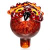 Shop Four Winds Flameworks - Owl Bubble Cap - Rust Frit in australian