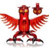 Shop Four Winds Flameworks - Monochrome Owl Rig - Ruby Slippers in australian