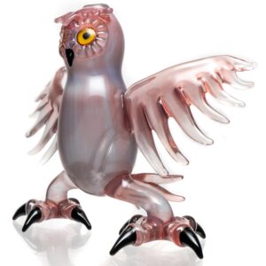 Shop Four Winds Flameworks - Monochrome Owl Rig - Skywalker/White Satin in australian