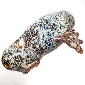 Shop Four Winds Flameworks - Hooter Hand Pipe - Brown Frit #1 in australian