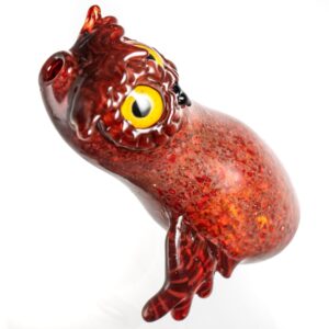 Shop Four Winds Flameworks - Hooter Hand Pipe - Rust Frit in australian
