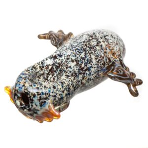Shop Four Winds Flameworks - Hooter Hand Pipe - Brown Frit #2 in australian
