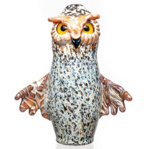 Shop Four Winds Flameworks - Hooter Hand Pipe - Brown Frit #1 in australian