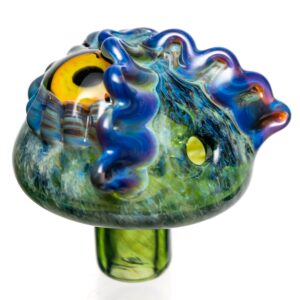 Shop Four Winds Flameworks - Owl Carb Cap - Deppe's Darkness in australian