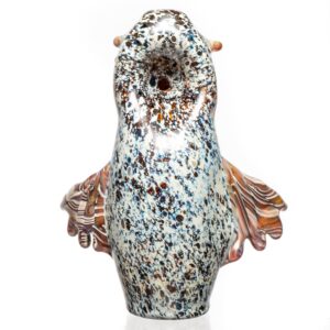 Shop Four Winds Flameworks - Hooter Hand Pipe - Brown Frit #1 in australian