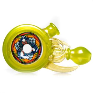 Shop Freeek Glass - Fillacello Donut Rig - Lime Drop & CFL Serum in australian