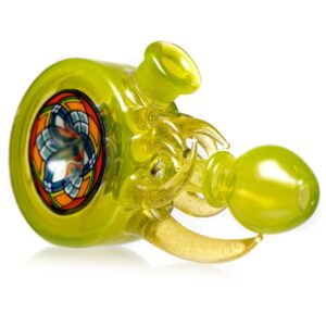 Shop Freeek Glass - Fillacello Donut Rig - Lime Drop & CFL Serum in australian