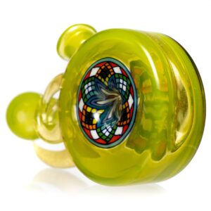 Shop Freeek Glass - Fillacello Donut Rig - Lime Drop & CFL Serum in australian