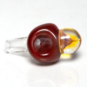 Shop Freeek Glass - Brain Slide - 14mm - Dayglow/Red Crayon #2 in australian