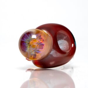 Shop Freeek Glass - Brain Slide - 14mm - Dayglow/Red Crayon #2 in australian