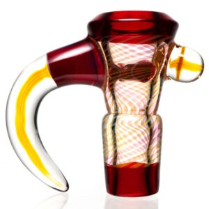 Shop Gatez Glass - Fume Horn Slide - 18mm - Greasy Phoenix in australian