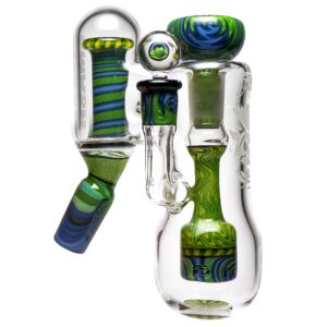Shop Goldman Glass - Custom Ash Catcher Set - 18/14mm - Hulk in australian