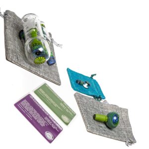 Shop Goldman Glass - Custom Ash Catcher Set - 18/14mm - Hulk in australian