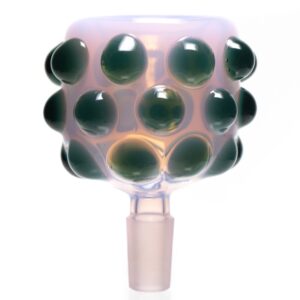 Shop Goo Roo Designs - 24" Hammer Bubbler - Milky Purple & Teal in australian