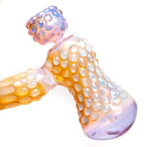 Shop Goo Roo Designs - 18" Hammer Bubbler - Purple Fume in australian