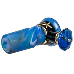 Shop Green T Glass - 18mm Slide - Stars & Water in australian