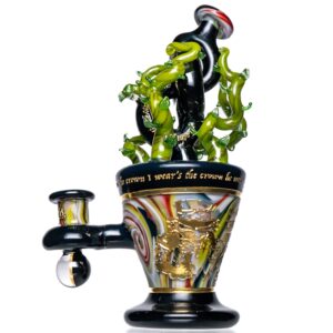 Shop Green T Glass - Temple Tube - Lysergic Dream in australian