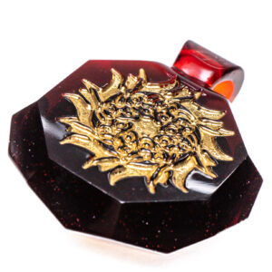 Shop Green T Glass - Faceted Pendant - Anubis - Pomegranate in australian