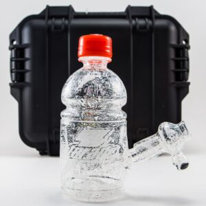 Shop Luda X Evol X Dirty Rico - White Dichroic Haterade Bubbler in australian