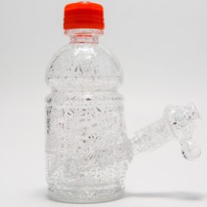 Shop Luda X Evol X Dirty Rico - White Dichroic Haterade Bubbler in australian