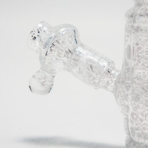 Shop Luda X Evol X Dirty Rico - White Dichroic Haterade Bubbler in australian