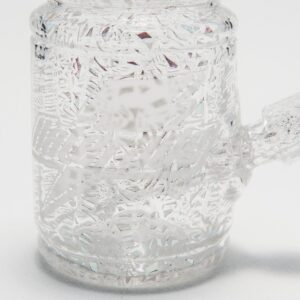 Shop Luda X Evol X Dirty Rico - White Dichroic Haterade Bubbler in australian