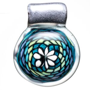 Shop Bobby Ingram - Fillacello Pendant - Blue, Green & Steel Wool in australian