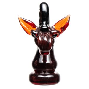 Shop Hallie Cat - Knight Pendant - Dark Red in australian