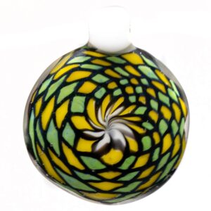 Shop Bobby Ingram - Fillacello Pendant - Yellow, Green & White in australian