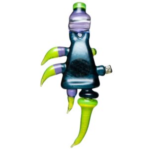 Shop Ghost Cat - Magnetic Dabber Pendant #34 - Blue Stardust & Slyme in australian