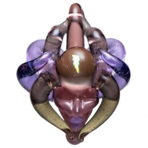 Shop LaceFace - Warrior Goddess Pendant #122 - CFL Purples in australian