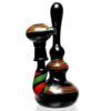 Shop Barto - Fixed Mini Rig - Black w/ Green & Orange Swirl #1 in australian