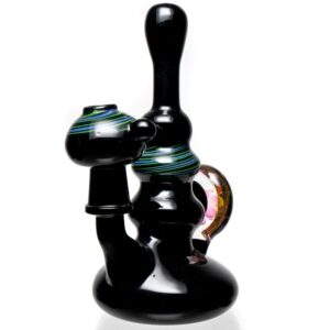 Shop Barto - Fixed Mini Rig w/ Implosion Mib - Purple & Green Swirl in australian