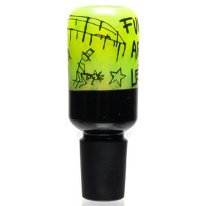 Shop Zach P - Sketch Series Slide - Slyme & Black - Fuck Art Lets Kill - 18mm in australian