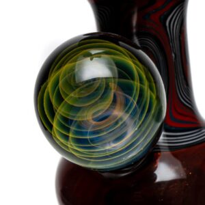 Shop Aaron Vigil - Standup Bubbler - Red & Jailhouse Linework in australian