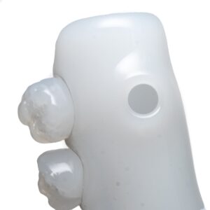 Shop Zii - White Denture Sherlock /w Gold Tooth in australian