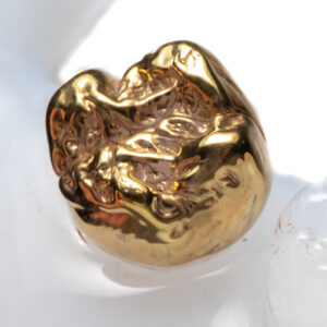 Shop Zii - White Denture Sherlock /w Gold Tooth in australian