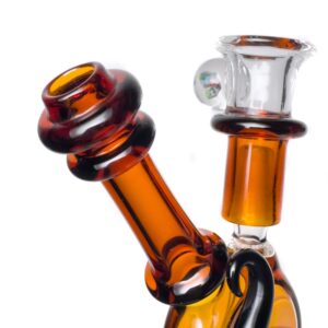 Shop Wyoming Mofo - Mini Disc Bubbler - Sienna Brown in australian