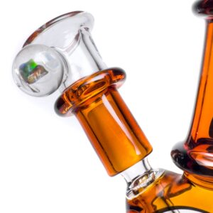 Shop Wyoming Mofo - Mini Disc Bubbler - Sienna Brown in australian