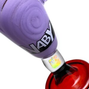 Shop Naby - Footed Bubbler - Wysteria & Red Elvis in australian