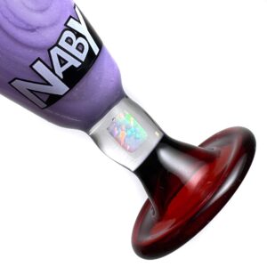 Shop Naby - Footed Bubbler - Wysteria & Red Elvis in australian