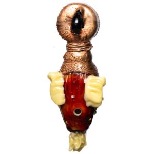 Shop Merc - Electroformed Head Pendant - Pomegranate/Butter in australian