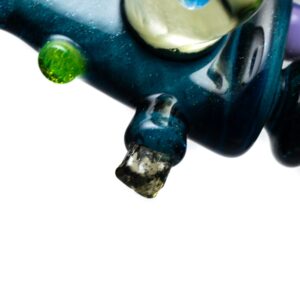 Shop Ghost Cat - Magnetic Dabber Pendant #34 - Blue Stardust & Slyme in australian