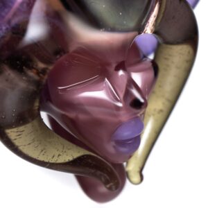 Shop LaceFace - Warrior Goddess Pendant #122 - CFL Purples in australian