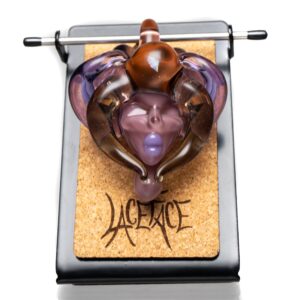 Shop LaceFace - Warrior Goddess Pendant #122 - CFL Purples in australian