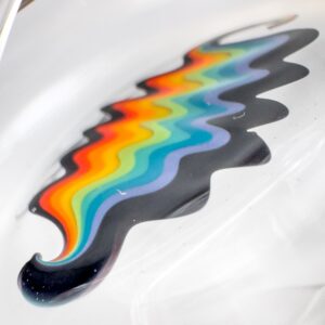 Shop Kevin Howell - Bipolar Mini Double - Aqua-Green & Rainbow in australian