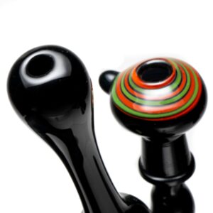 Shop Barto - Fixed Mini Rig - Black w/ Green & Orange Swirl #2 in australian