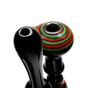 Shop Barto - Fixed Mini Rig - Black w/ Green & Orange Swirl #1 in australian